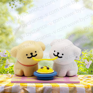 Figura de Plástico de Cachorro de Dibujos Animados Popular, Juguete de Colección Pequeño para Bolsas Sorpresa, Recompensas Escolares y Premios de Carnaval - Product Image 4