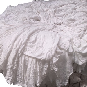 Trapos de Tela 100% Algodón Blanco Puro en Pacas, Piezas de Tela Cortadas, Trapos de Limpieza Marinos para Limpieza Industrial - Product Image 4