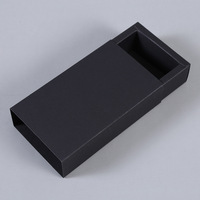 Boîtes de présentation de cadeaux transparentes et personnalisées, de différentes couleurs, en papier kraft givré, boîtes d'emballage de haute qualité avec tiroir