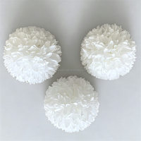 Chrysanthème Pompon Géant Personnalisé L-278, 20 cm, Grande Fleur Réaliste en Soie pour Mariage et Décoration Intérieure, Vente en Gros CE
