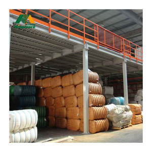 Kim loại công nghiệp lửng giá thép nền tảng và lưu trữ kệ kho tầng lửng cấu trúc kệ - Product Image 1