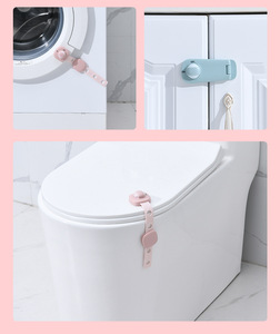 Nouvelles serrures de sécurité pour enfants sécurité magnétique rotative pour bébé pour fenêtre coulissante tiroir placard boîte Frid armoire porte-pour placard - Product Image 4