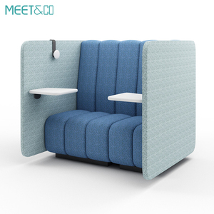 Sofá Modular Convertible de Diseño Moderno y Simple, de Cuatro Plazas, Tapizado en Tela, Extensible, para Oficina, Sala de Estar, Hogar, Apartamento, CATERPILLAR - Product Image 4
