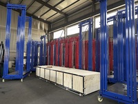 Échafaudage élévateur électrique portable avec chaîne de levage, construction métallique, treuil neuf