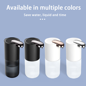 Dispensador de Jabón Líquido Automático Recargable Inteligente para Hotel, Dispensador de Espuma para Platos con Sensor de Mano, Sin Contacto, de Plástico - Product Image 2