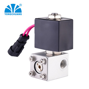 Yongchuang Solenoid Valve YCLD41 1/4 In G1/4 Water DC24V Industrial Fluid Control - Product Image 2