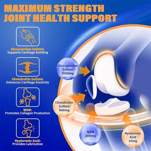Glikozamin ve Kolajen İçeren, Geliştirilmiş Kemik Yoğunluğu ve Bağışıklık Sağlığı için Şekersiz Eklem Destekleyici Yetişkin Jelibonları (OEM Özel Etiket) - Product Image 4