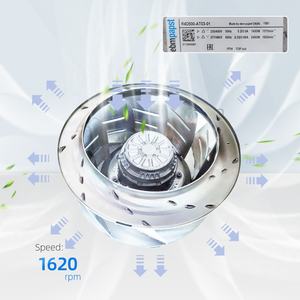ebmpapst R4D500-AT03-01 A5E31418276 400V AC 5.2A 1430W 1375RPM Electric Drive Power Cabinet Centrifugal Cooling Fan - Product Image 3