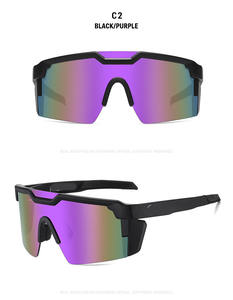 2024新しいファッション高級アウトドア男性ランニングサングラス女性防風スポーツサングラス - Product Image 4