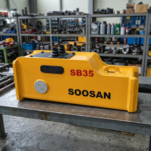 New for SB35 Box Type Hydraulic Breaker with 60mm Chisel Main Body for 2.5-4.5 Ton Excavators 1 Year Warranty - Product Image 3