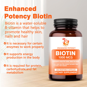 Capsules de biotine à marque privée pour la santé des cheveux, de la peau et des ongles des femmes, favorisant des ongles épais, longs et robustes - Product Image 4