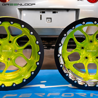 Jantes forgées GREENLOOP, design personnalisé, 17, 18, 19 pouces, 5x114.3, 5x120, 6x139.7, jantes en alliage concaves OEM pour C8 M3 M5, voitures de course