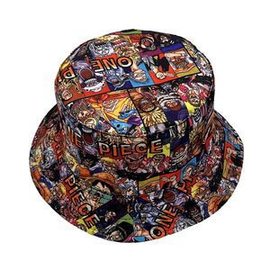 3 Designs Anime Jeu Vidéo Zoro <span class=keywords><strong>Nami</strong></span> <span class=keywords><strong>Luffy</strong></span> Cartoon Printing Anime Bucket Hat Fashion Sunhat Hip hop Chopper Sanji Fishmen Hat - Product Image 2