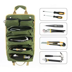 Organizador de Herramientas Multifuncional con Función Impermeable, Bolsa de Herramientas Enrollable con Tela Oxford, Bolsa para Juego de Herramientas - Product Image 4