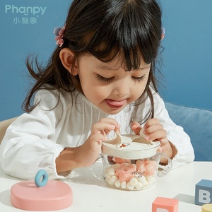 Gobelet d'apprentissage Phanpy pour bébé, en silicone, avec paille, pour enfants, <span class=keywords><strong>anti</strong></span>-fuite, pour biscuits, nourriture, collations - Product Image 4