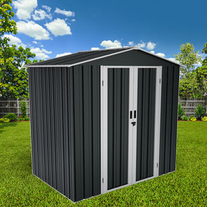 Kits de Casa de garaje de almacenamiento para exteriores, respetuosos con el medio ambiente, <span class=keywords><strong>madera</strong></span> tratada a presión de Metal duradero, a prueba de roedores naturales para cobertizos de jardín - Product Image 1