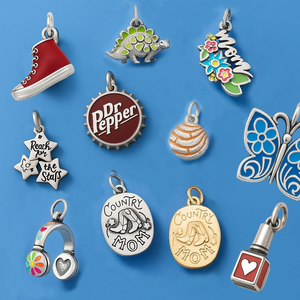 ความสุขในชีวิต |   จี้เคลือบสแตนเลสสำหรับทำเครื่องประดับ DIY |   กาแฟ, เพลง, ชา การเดินทาง, ความรัก, จี้หูฟัง - Product Image 1