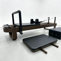 Reformer Pilates Commercial en Alliage d'Aluminium, Équipement de Studio, Machine Reformer à Rail Complet pour Cours de Pilates, Salle de Sport à Domicile, OEM