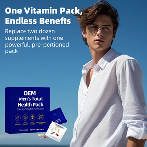 Paquete de Vitaminas Diarias para la Salud Total del Hombre, 22 Nutrientes Esenciales Todo en Uno, Aceite de Krill, Adaptógenos, Salud del Corazón, Intestino y Estrés, 30 Unidades - Product Image 2