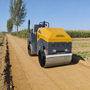 Rouleau vibratoire à double tambour LS15H pour remblai de fossés, entraînement hydraulique, Changfa, amplitude de 0,5 mm, diamètre du tambour de 530 mm, rotation courte - Product Image 6