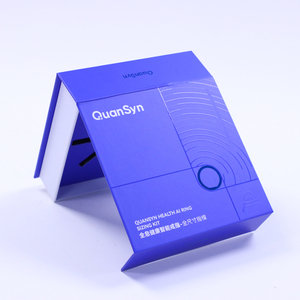 แพ็คเกจแหวนบลูกลาสอัลฟ่าสุดหรูแบบกำหนดเอง แหวนจัดการสุขภาพอัจฉริยะ กล่องของขวัญแม่เหล็กแบบกระดาษแข็งพร้อมโลโก้ - Product Image 5