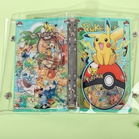 Album Kartu A7 Akrilik, Buku Tabungan Uang, Penyimpanan Uang Tunai, Album Foto Lucu DIY, Buku Catatan Kartun, Notepad Loose-leaf