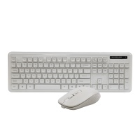 Clavier et souris sans fil de jeu ergonomique mince 2,4 G, chocolat, étanche, taille standard, combo très vendu
