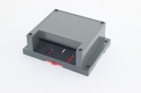 Boîtier modulaire en plastique pour rail DIN pour système d'automatisation, armoire de commande, boîtier de relais de circuit imprimé, OEM