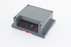 Boîtier modulaire en plastique pour rail DIN pour système d'automatisation, armoire de commande, boîtier de relais de circuit imprimé, OEM - Product Image 2