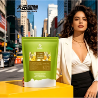 Poudre instantanée pour petit-déjeuner à base de maïs et d'avoine grillés Halal, texture fine, 700g, vente en gros