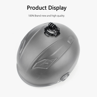 HOSHI Kit Aksesori Kamera, Stiker Perekat 3M Dudukan Helm Berputar 360 Derajat untuk Gopro Hero9/8 7/6/5 XIaomi Yi SJCAM