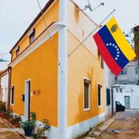 Drapeau du Venezuela 3x5 pieds, livraison rapide, résistant aux plis, en fibre de polyester, impression numérique