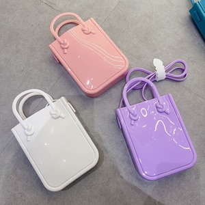SY 2024 Mini femmes sacs à main dames décontracté nouveauté Pvc petit plastique <span class=keywords><strong>pas</strong></span> <span class=keywords><strong>cher</strong></span> main <span class=keywords><strong>sac</strong></span> à provisions - Product Image 3