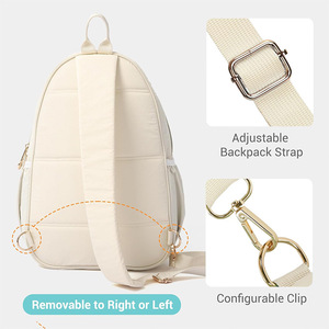 Women's Polyester Fashion <strong>Ball</strong> Sling Bag Adjustable Shoulder Strap 2 Storage Bags 25-30L Capacity Water Resistant for <strong>Ball</strong> Shoes - Product Image 3