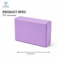Bloque de Yoga EVA Ashtanga Pro de Yugaland, Ladrillo de Espuma Antidesgarro para Gimnasio Profesional, Venta al por Mayor