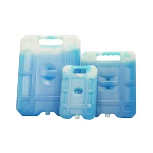 OEM vendita calda mattoni di ghiaccio riutilizzabili impacco blu verde Gel di colore mattoni Freezer scatola di raffreddamento