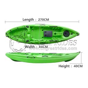 Precio barato fabricante de China <span class=keywords><strong>Kayak</strong></span> de canoa de plástico de alta calidad LLDPE nuevo estilo <span class=keywords><strong>kayak</strong></span> de mar - Product Image 2