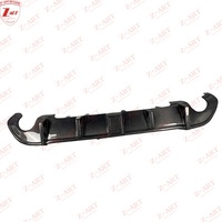 Diffuseur arrière en fibre de carbone Z-ART pour BMW X1 F48 2016-2020, spoiler de pare-chocs arrière, pièces de voiture