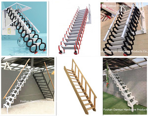 Escalera Flotante Telescópica Multifuncional Tipo A <span class=keywords><strong>de</strong></span> Aleación <span class=keywords><strong>de</strong></span> Aluminio, Escalera Reforzada <span class=keywords><strong>para</strong></span> Uso en Interiores - Product Image 2