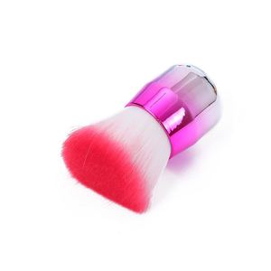 <span class=keywords><strong>Pinceau</strong></span> de maquillage en poils synthétiques pour poudre libre, blush et poudre à ongles, avec tête en forme de champignon - Product Image 1