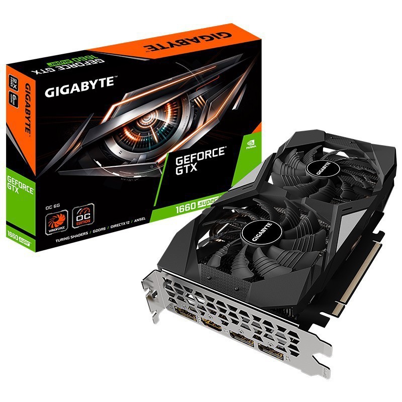 Лидер продаж, видеокарта GeForce 1660 super 6 ГБ GTX 1660 sup 6G с GDDR5, графическая карта памяти 192 бит