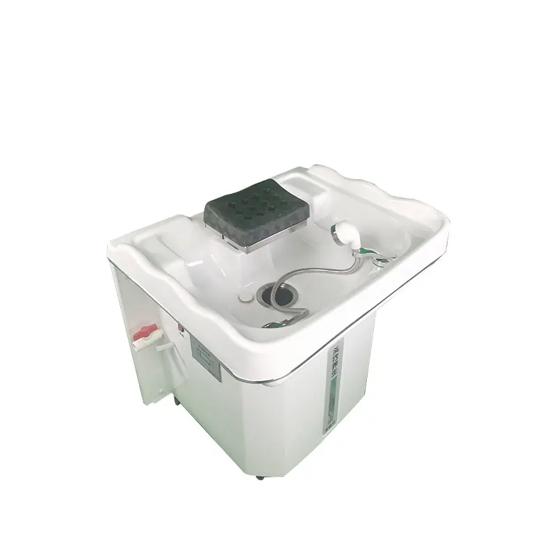 Portable Mobile Hair Washing Equipment Head Therapy Shampoo Basin with Covers Tank for Hair Salon