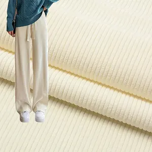 Wholesale high quality cotton corduroy 100% cotton fabric 14W corduroy fabrics for clothing textile fabric