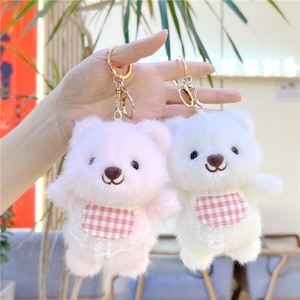 Porte-clés pendentif sac à dos en peluche <span class=keywords><strong>ours</strong></span> mignon, cadeau <span class=keywords><strong>d</strong></span>'anniversaire, modèle 0532, accessoire vestimentaire, vente en gros - Product Image 4