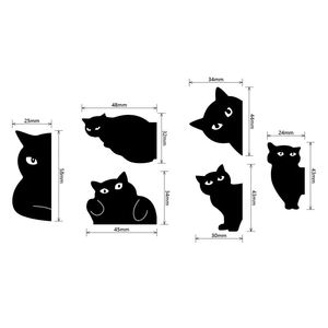 Custom Book Page Clips Magnetic <b>Bookmark</b> Cartoon Black for Shape for Student Art Style Folding Holder - Product Image 5