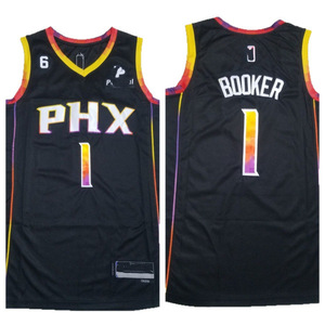 Maillot de basketball sans manches rétro Phoenix Suns personnalisé en maille poly unisexe pour adulte 2026 – Vente en gros transfrontalière directe usine - Product Image 5