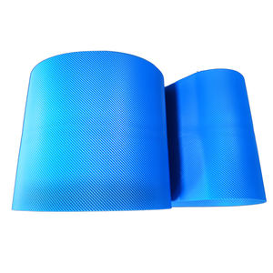 Sabuk konveyor PU garis produksi makanan tahan aus dan minyak dan tahan aus sabuk konveyor gesekan tinggi kualitas makanan biru - Product Image 4