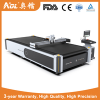 Couteau oscillant numérique CNC AOL 1325 1625, coupe-carton électrique