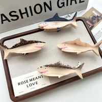 Vente en gros Nouvelle collection d'accessoires pour cheveux de style Ins, série Océan, pinces à cheveux en acétate en forme de tortue de mer, poisson, pingouin pour femmes