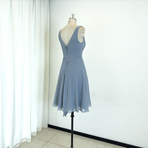 TEENYEE precio <span class=keywords><strong>de</strong></span> fábrica personalizado <span class=keywords><strong>vestidos</strong></span> <span class=keywords><strong>de</strong></span> fiesta pantalones cortos azul claro <span class=keywords><strong>vestidos</strong></span> <span class=keywords><strong>de</strong></span> dama <span class=keywords><strong>de</strong></span> honor vestido <span class=keywords><strong>de</strong></span> noche para la boda - Product Image 2